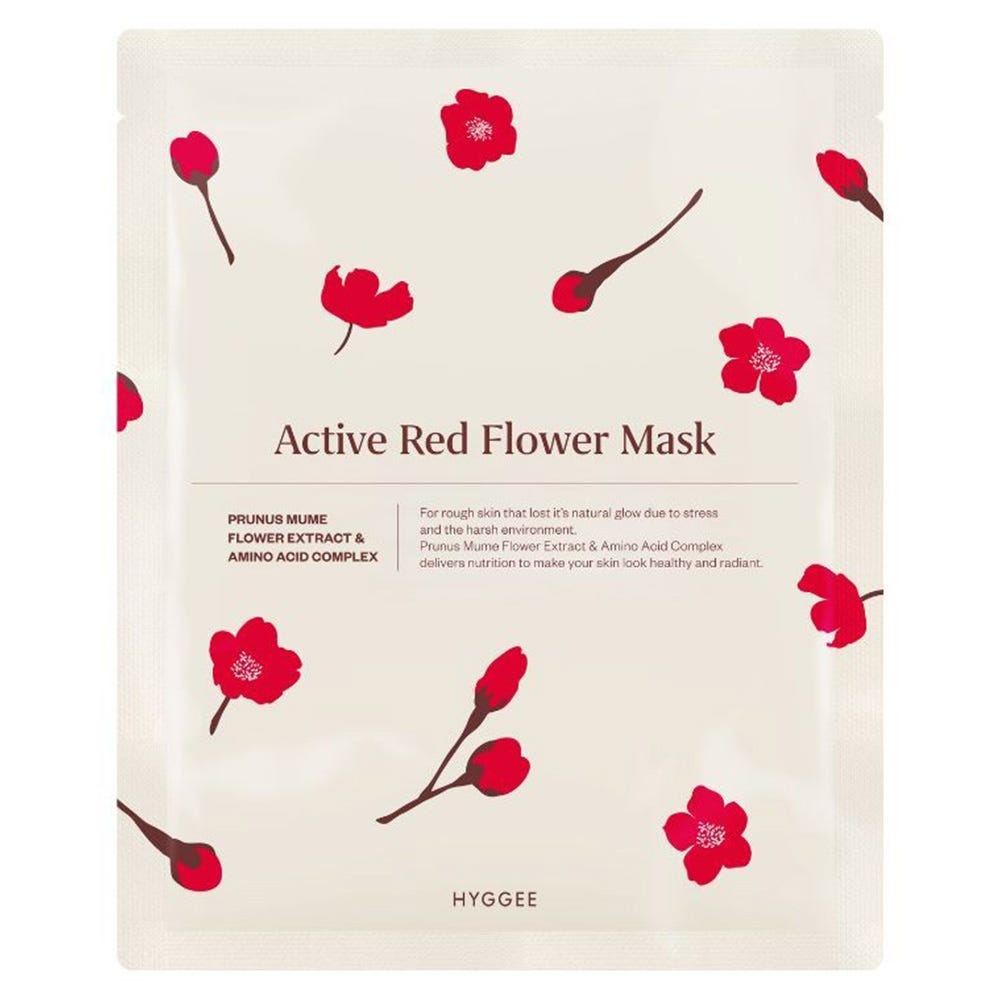 HYGGEE Active Red Flower Mask 35 ml