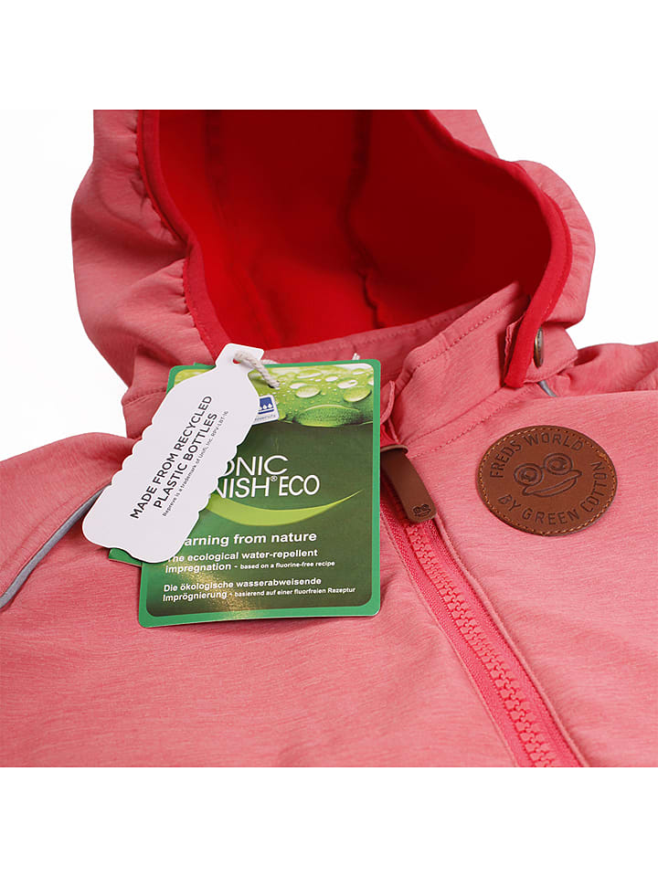 Fred´s World by GREEN COTTON Softshelljacke in Rosa günstig kaufen 122