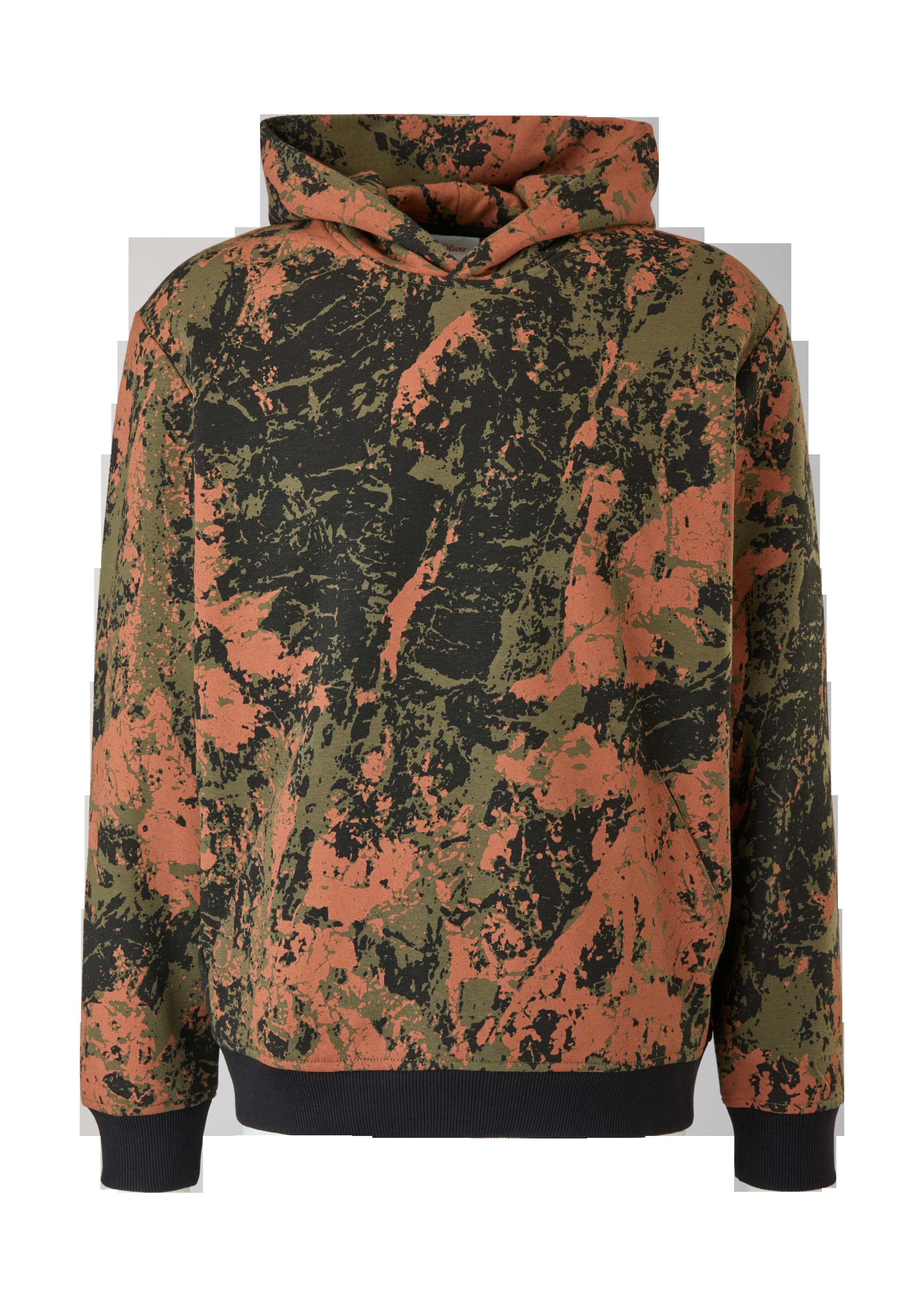 Sweat-Hoodie mit Allover-Print   2121147-28A2
