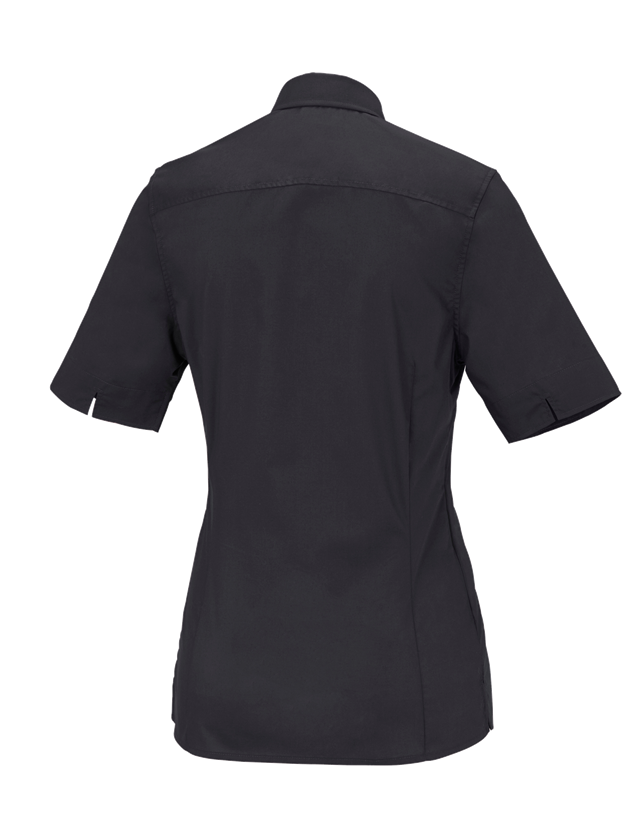 Business Bluse e.s.comfort, kurzarm