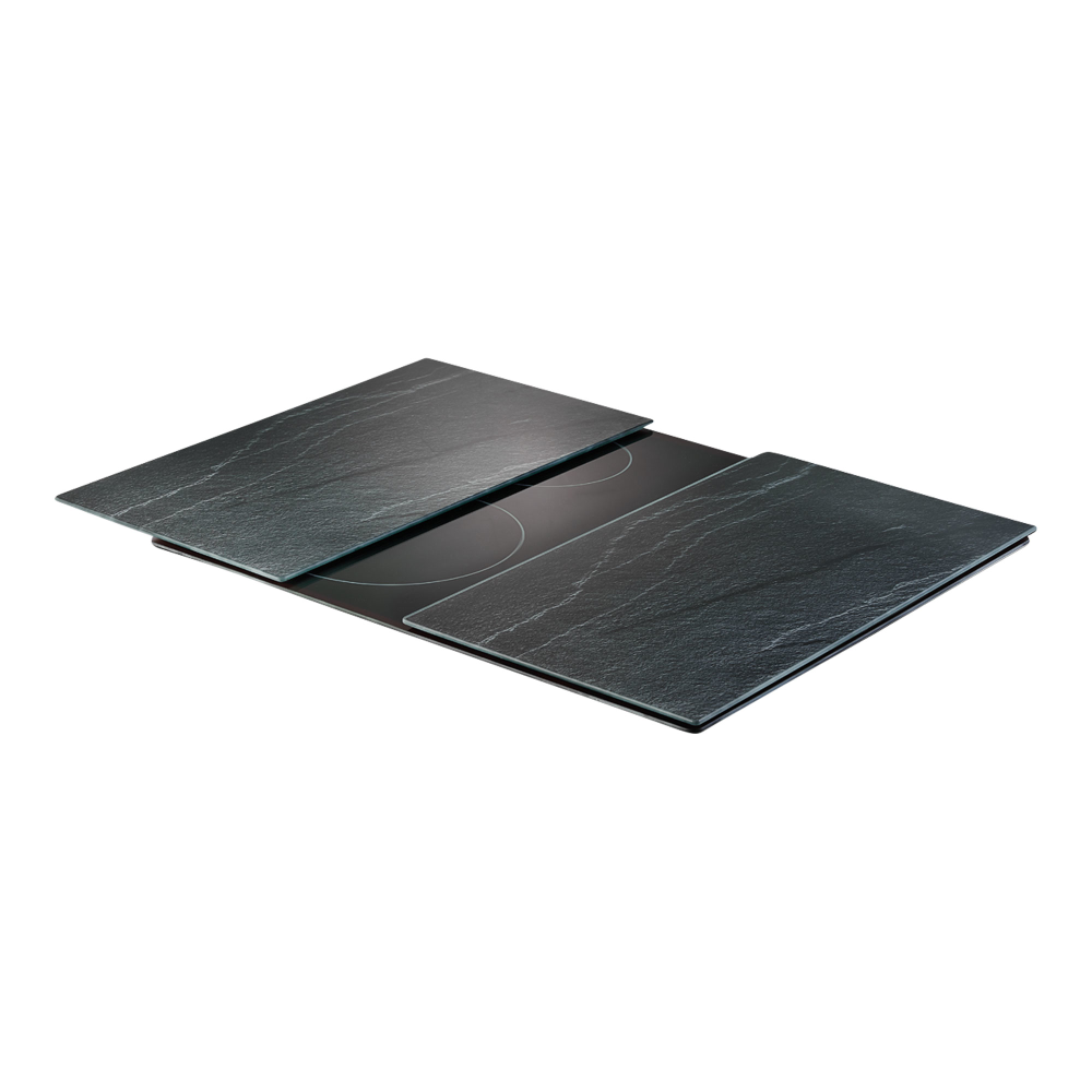 Herdabdeckplatten-Set Schiefer
