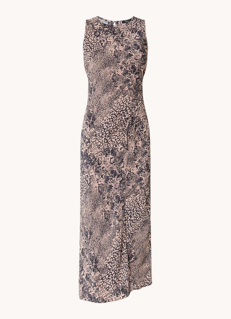 Abito midi con stampa animalier Rails Gabriella