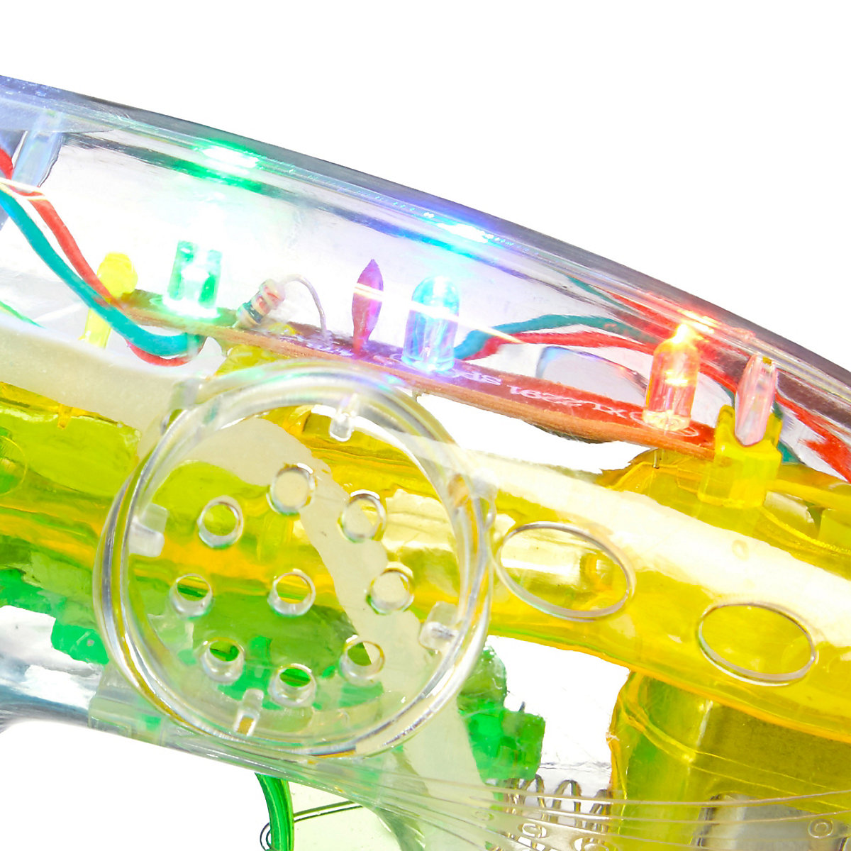 2 x LED Seifenblasenpistole