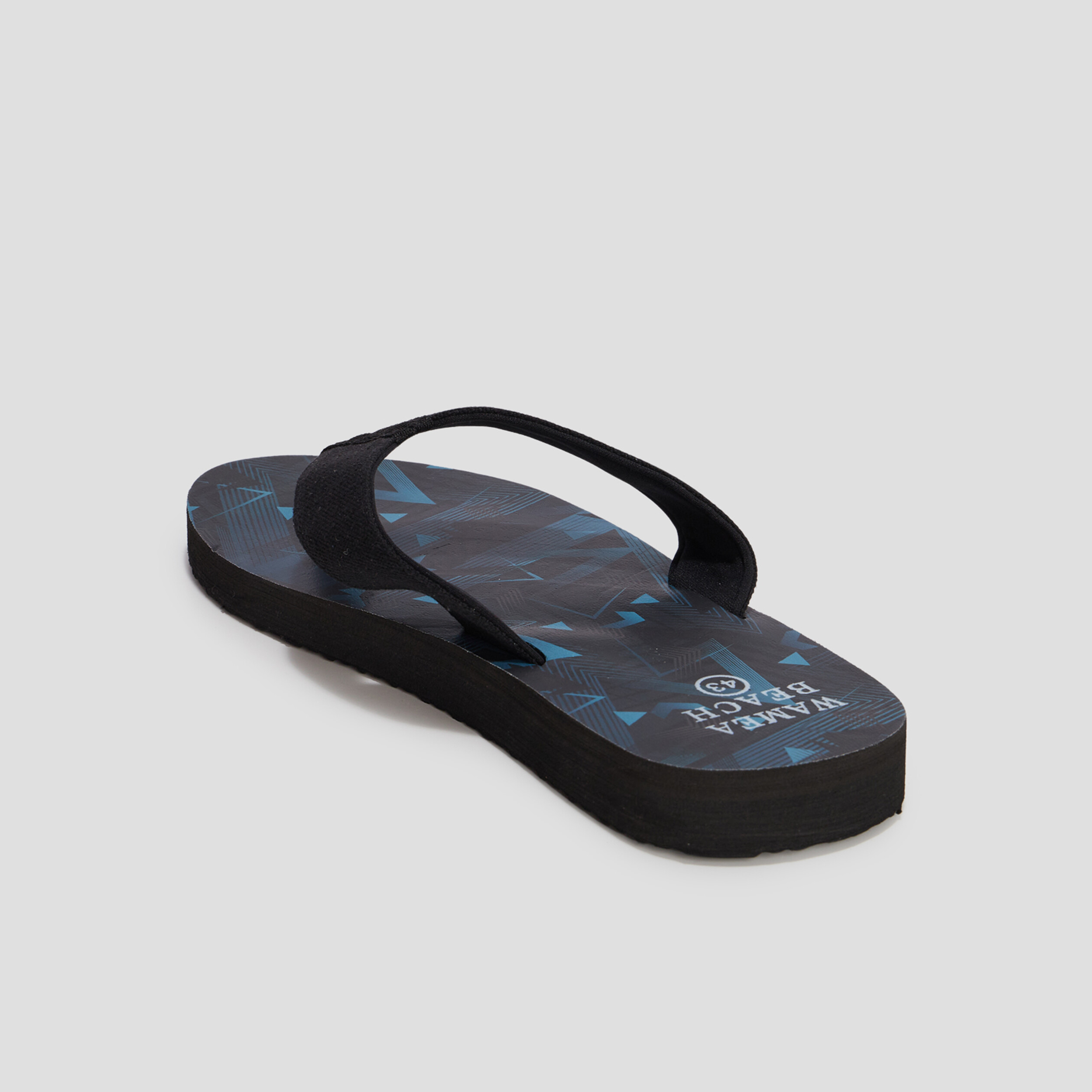 Tongs Wamea Beach bleu homme | La Halle