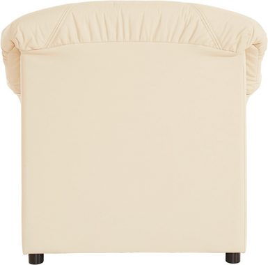 DOMO collection Sessel Flores, wahlweise mit Federkern (nicht bei Microfaser PRIMABELLE®-Struktur)