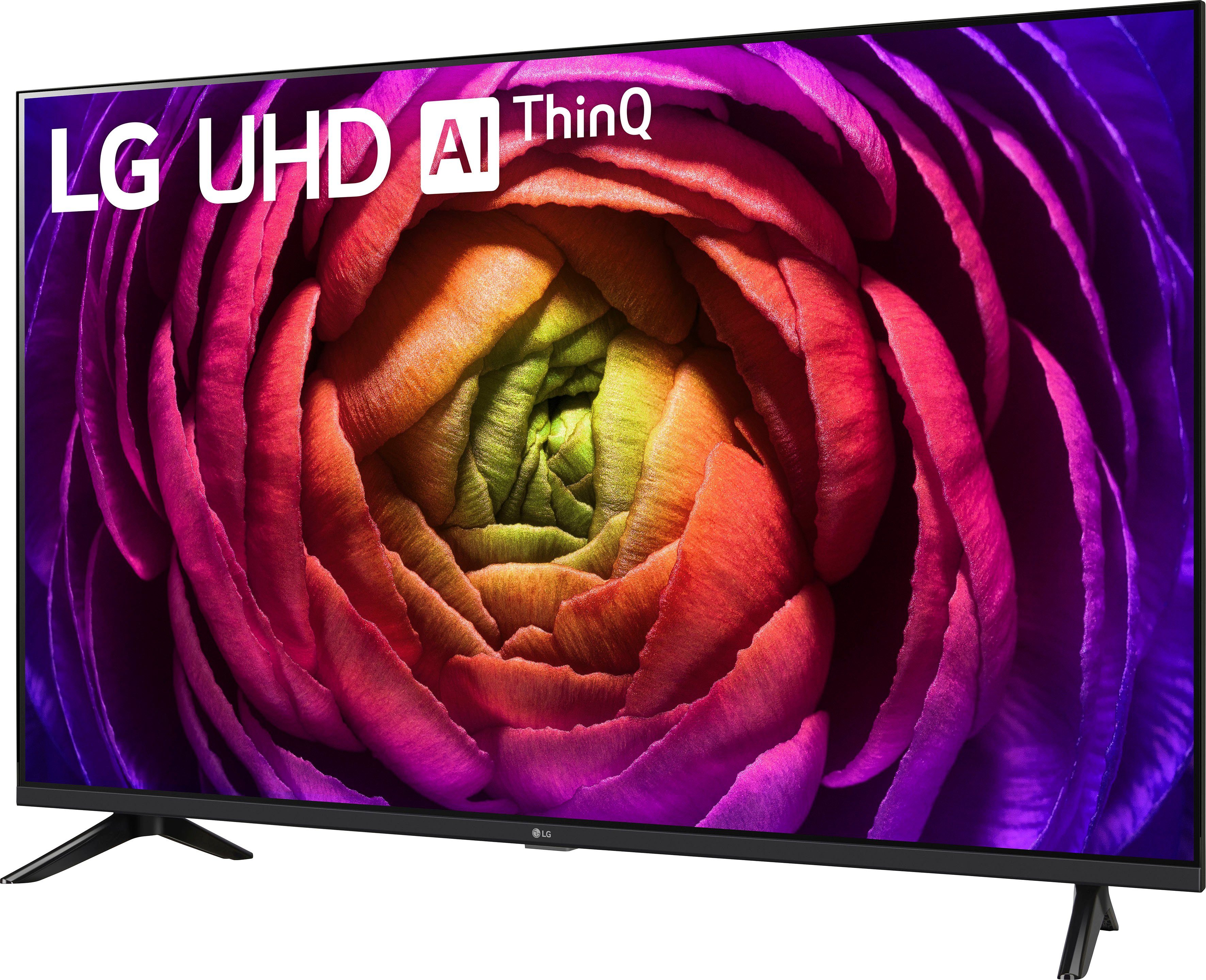 LG 55UR73006LA LCD-LED Fernseher (139 cm/55 Zoll, 4K Ultra HD, Smart-TV, UHD,α5 Gen6 4K AI-Prozessor,Direct LED,AI Sound,WebOS 23)