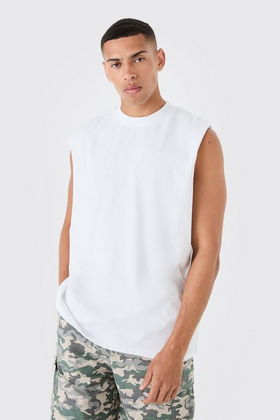 Tanktop mit tiefem Armausschnitt