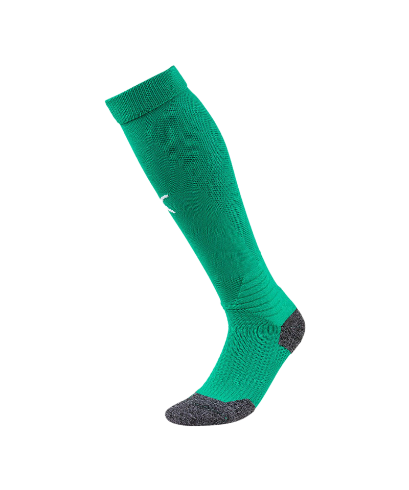 PUMA LIGA Socks Stutzenstrumpf Grün Weiss F05