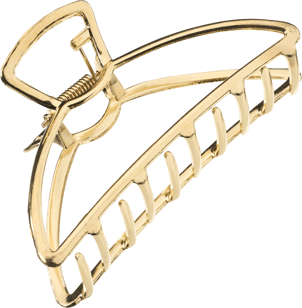 Haarklammer Metall Gold-Optik, 1 St