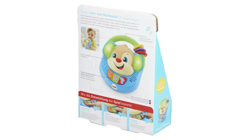 Fisher-Price Lernspaß Hündchens Musik-Player
