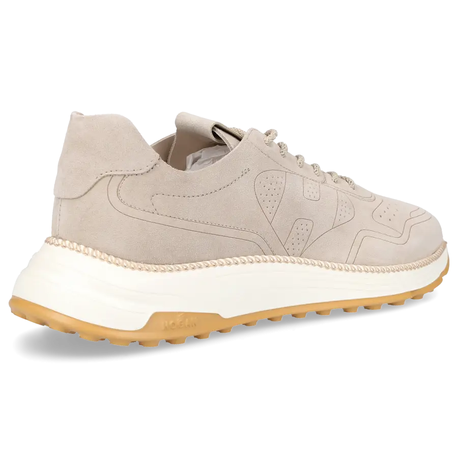 Hogan - Sneaker low H632 Nubukleder - beige