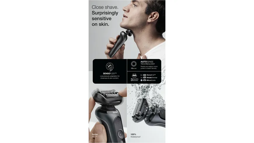 BRAUN Rasierer Series 6 61-N1000S°