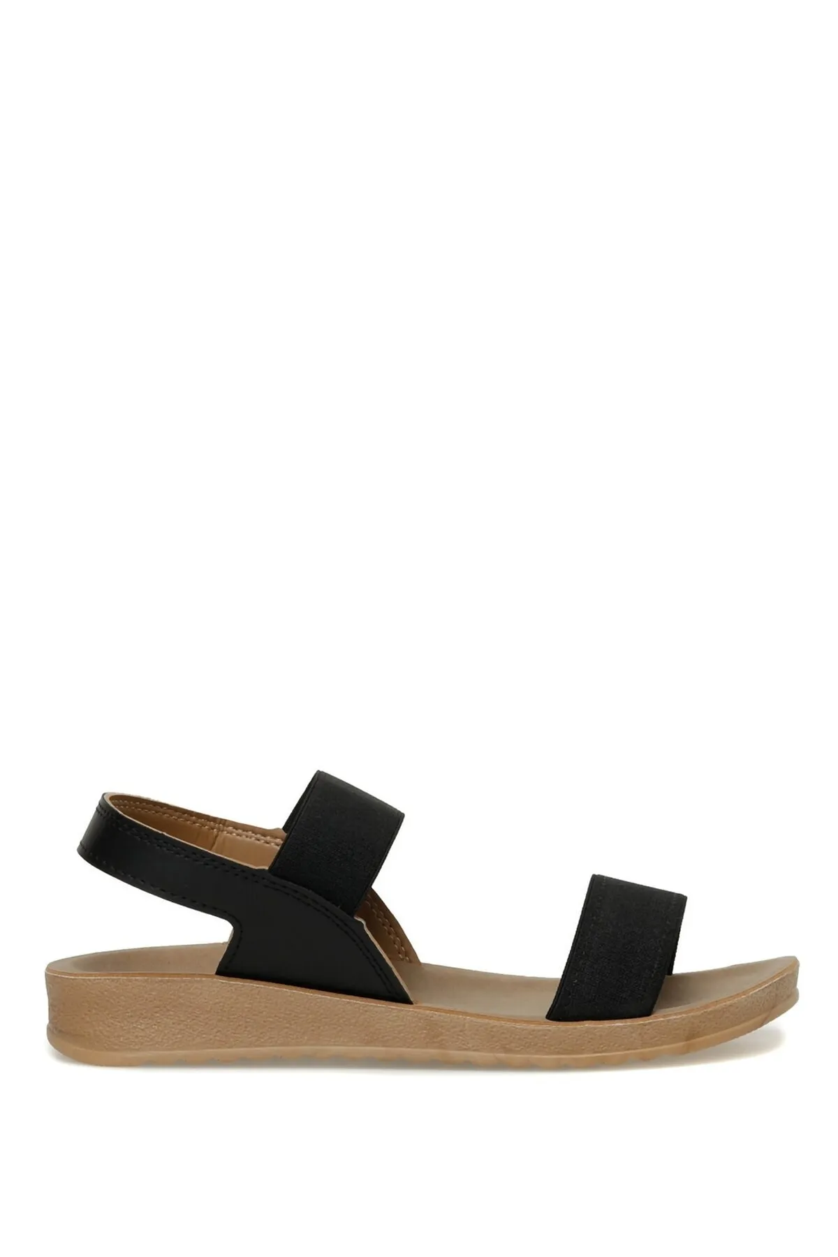 Polaris  161095z3fx Schwarze bequeme Sandalen für Damen