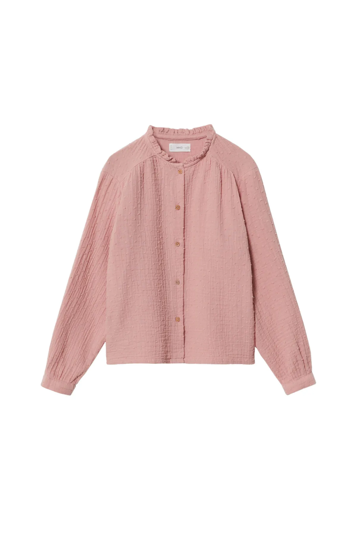 MANGO Kids  37064764 Hemden Rosa