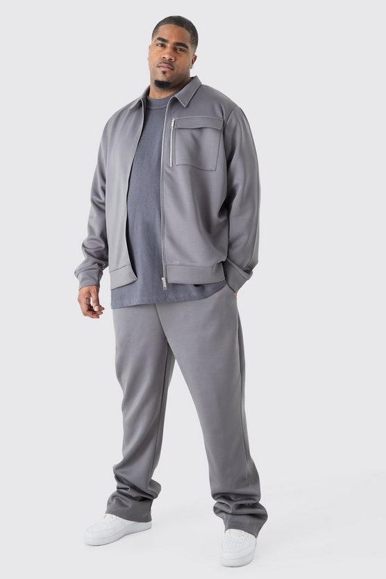 Plus Scuba Harrington-Jacke