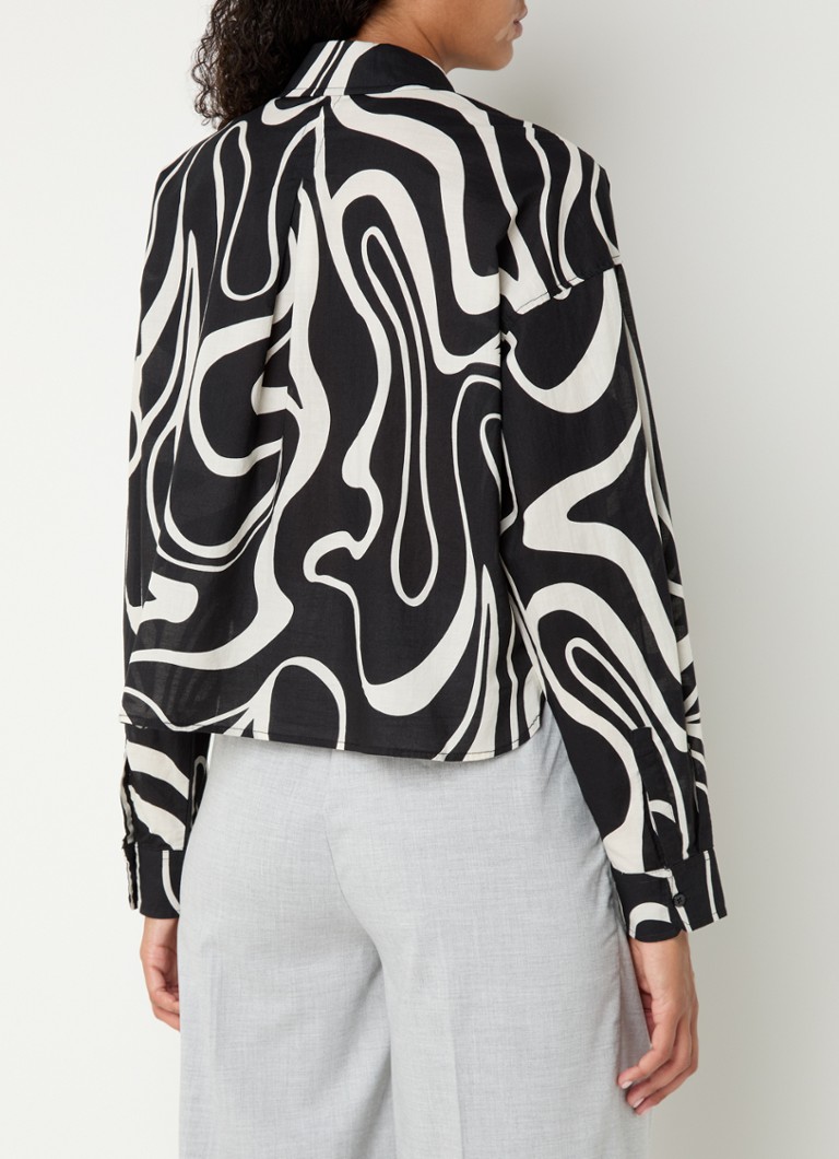 OPUS  Feneda blouse met print