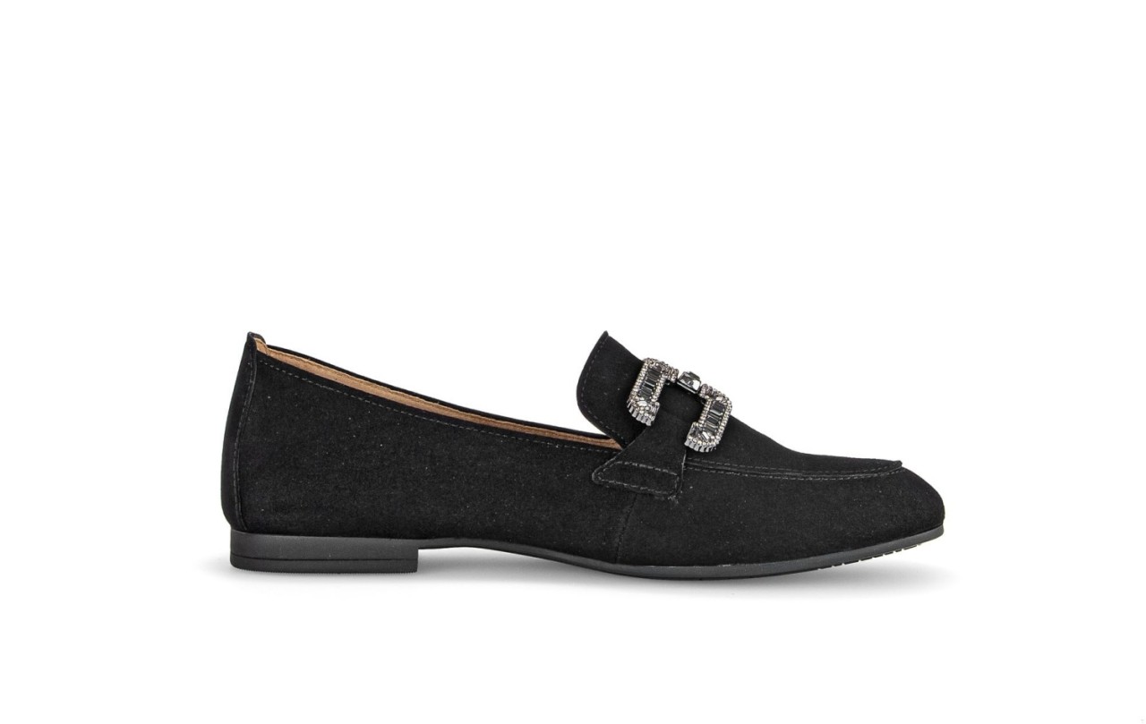 GABOR Klassische Slipper schwarz Gabor Fashion Slipper 45.210.17 schwarz