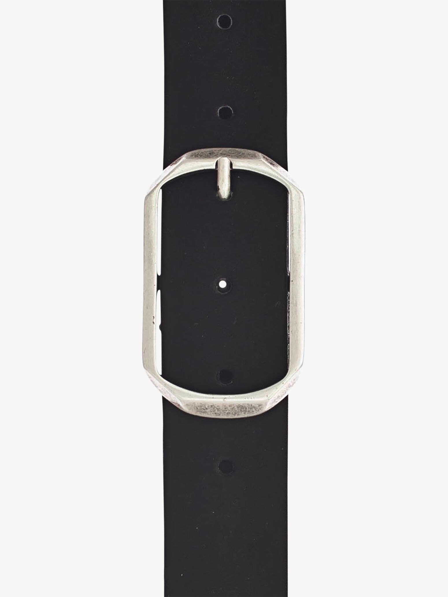Ceinture en cuir - noir