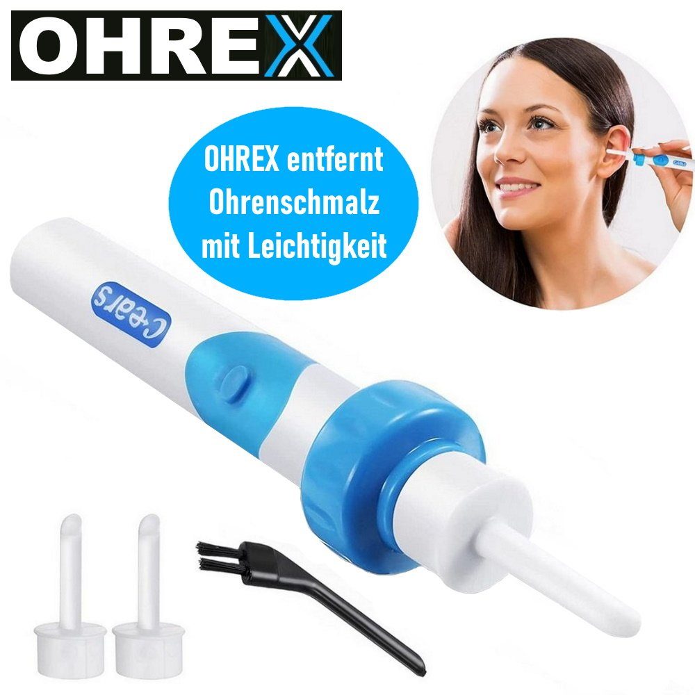MAVURA Ohrenreiniger OHREX Elektrischer Ohrenschmalz Entferner Ohrenreiniger, Ohrenschmalzentferner Ohrensauger elektrisch
