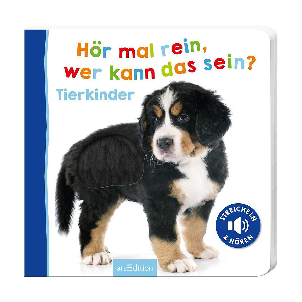 Hör mal rein, wer kann das sein Tierkinder, Soundbuch mit Tiergeräuschen