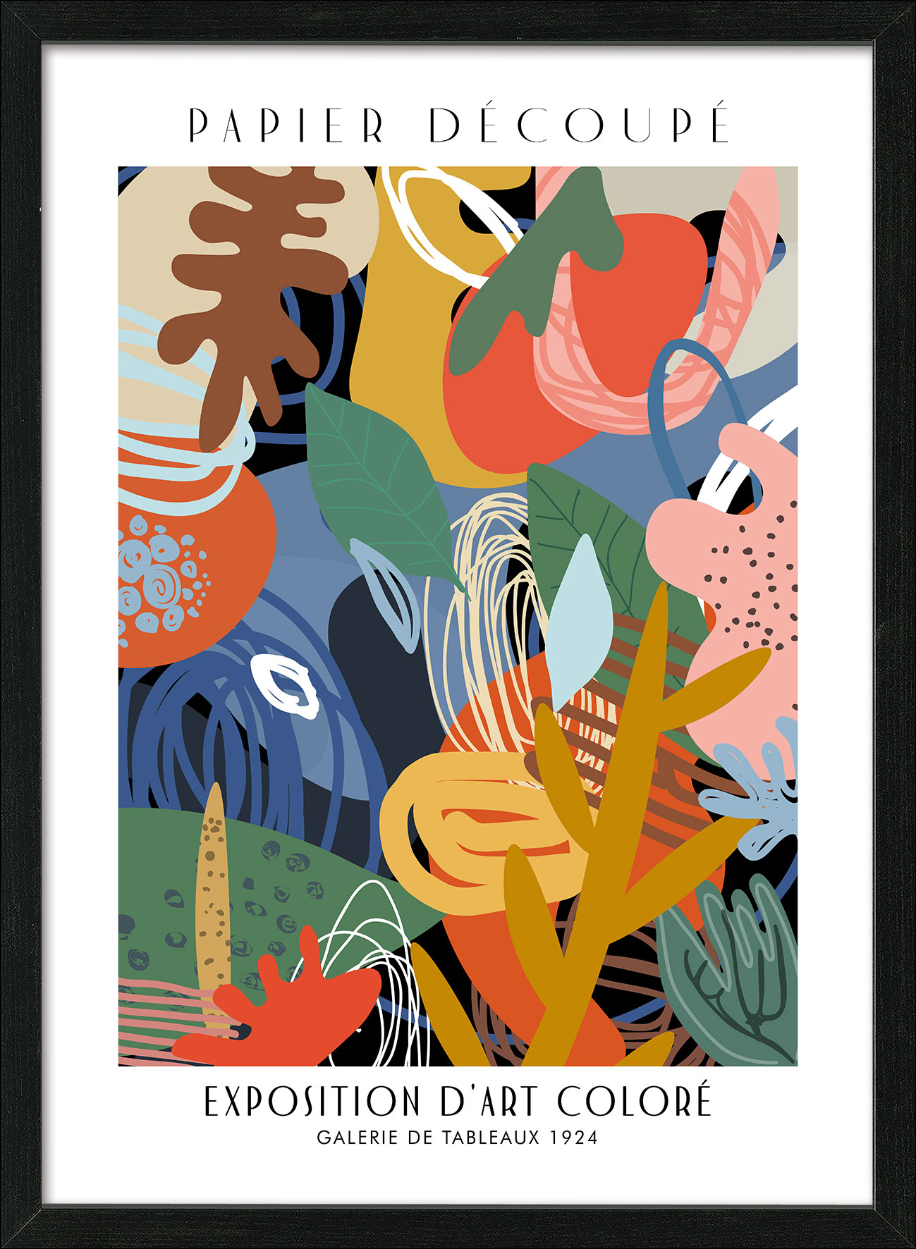 Pro ArtKunstdruck gerahmt 75x55cm
