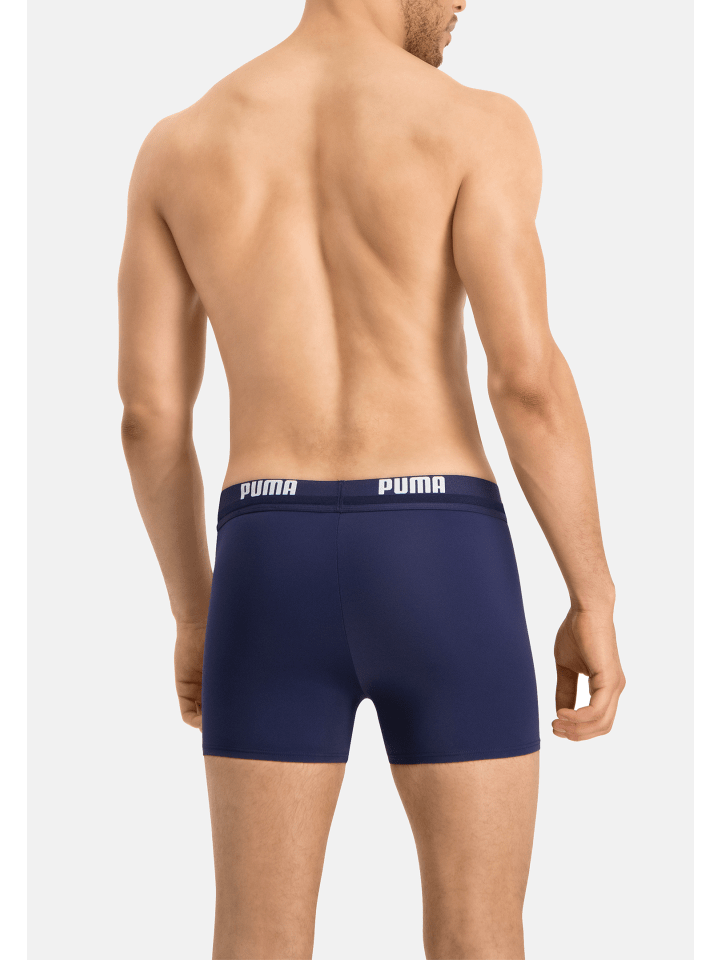 Puma Badehose PUMA SWIM MEN LOGO TRUNK in Navy günstig kaufen