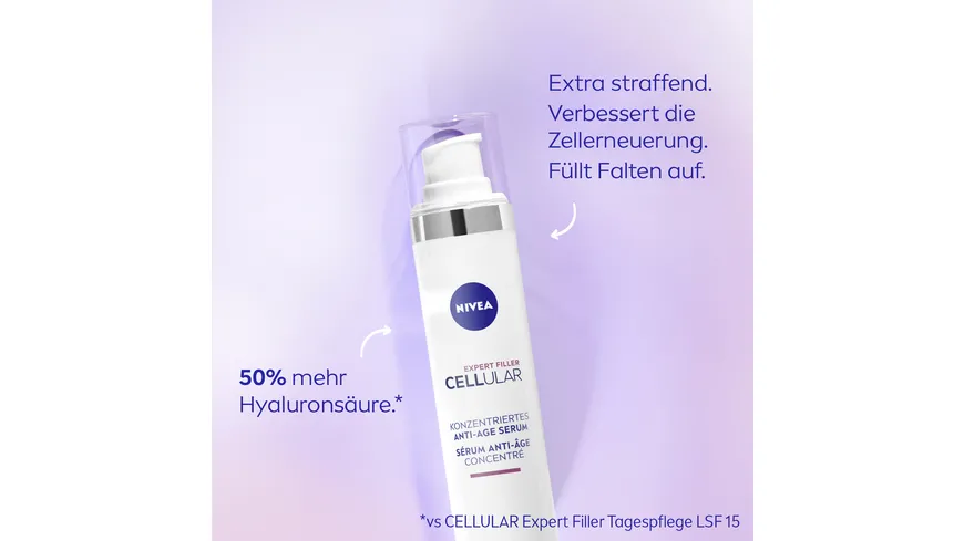 NIVEA Cellular Expert Filler Konzentriertes Anti-Age Serum 40 ml