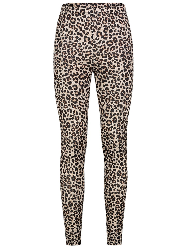 Sublevel Leggings in Hellbraun/ Schwarz günstig kaufen