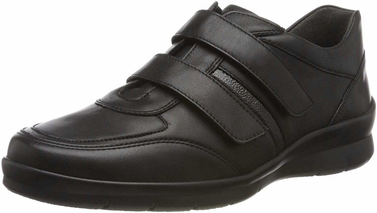 SEMLER Komfort Slipper schwarz
