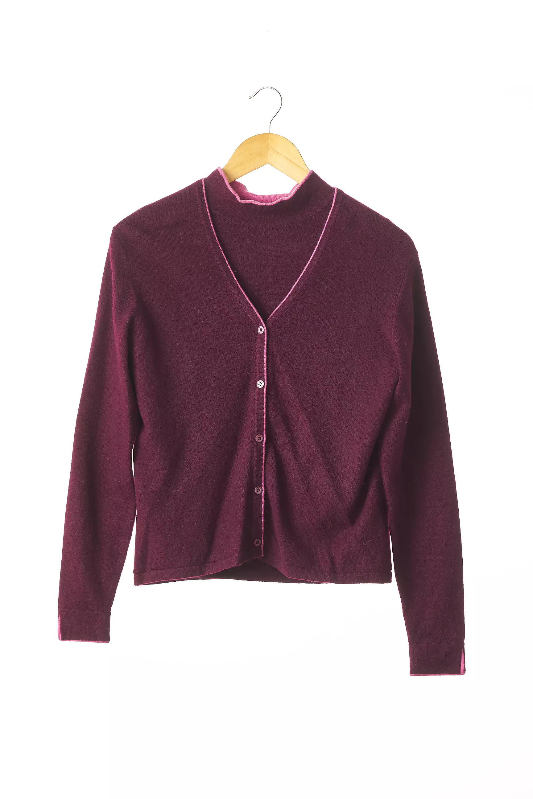 Eric Bompard Twinset Femme couleur violet