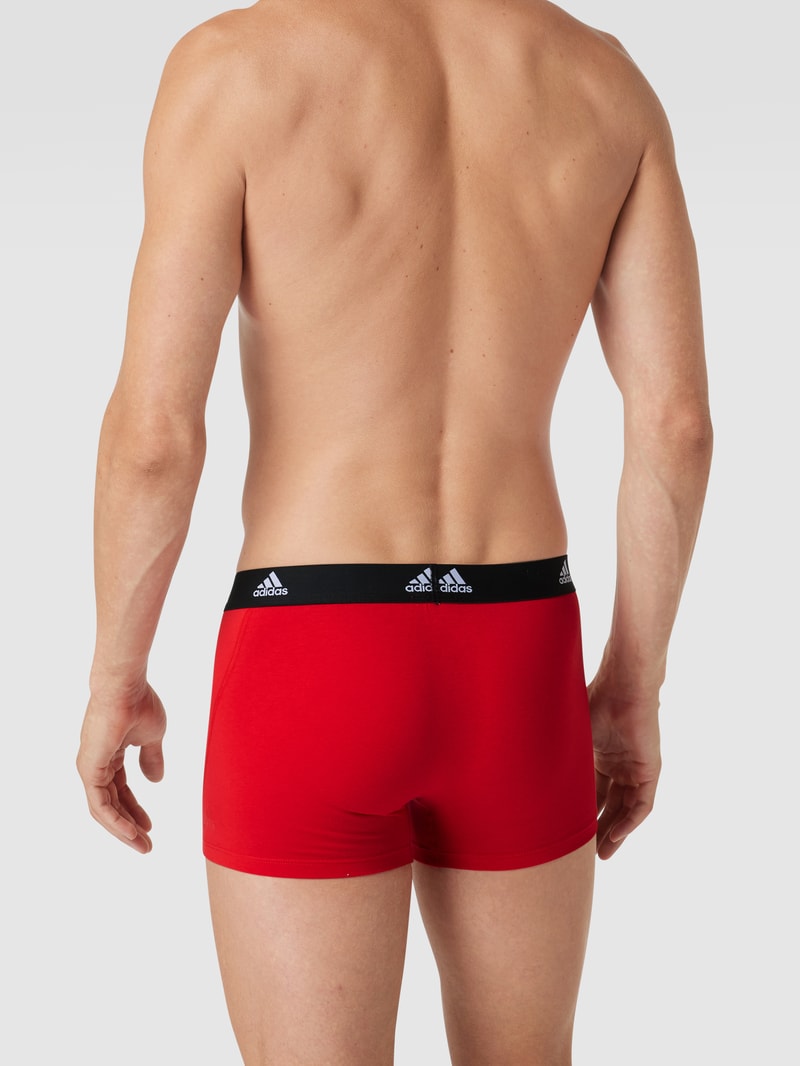 Trunks mit Label-Details im 3er-Pack in rot