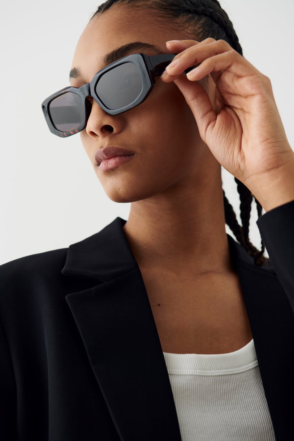 Angular sunglasses