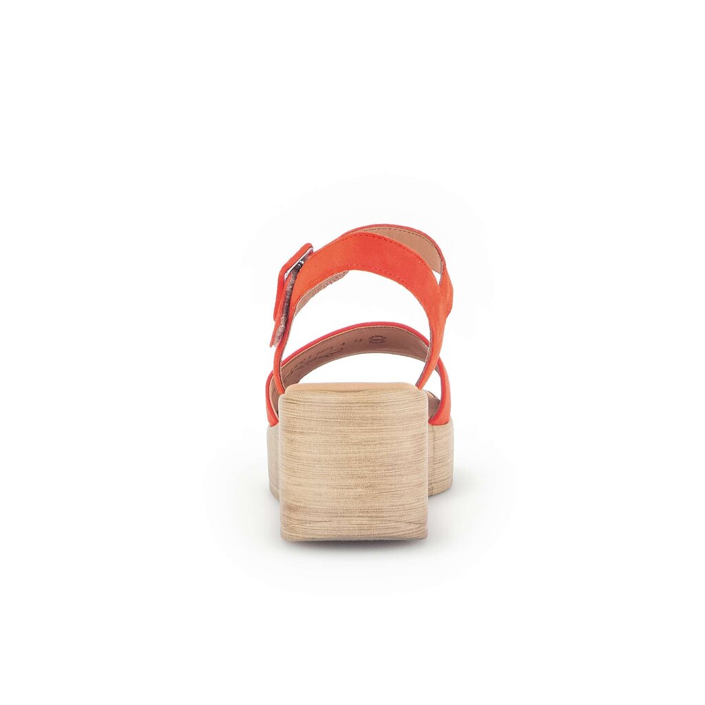 Gabor fashion Plateau Sandale orange