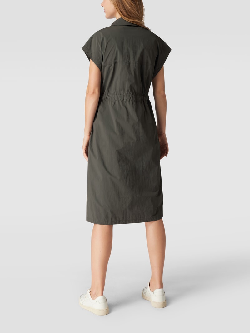 Weste mit Taillenband in khaki