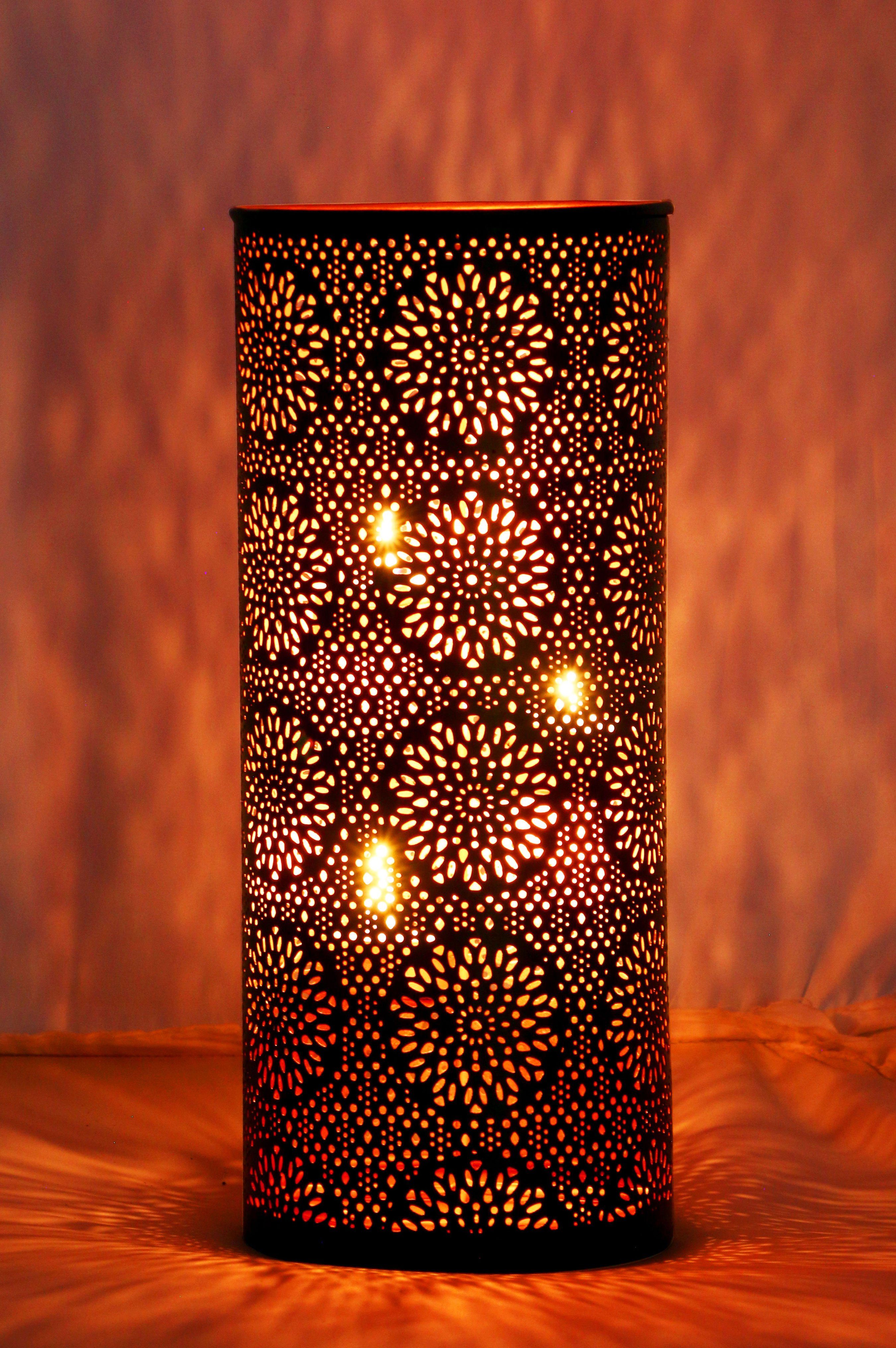 Marrakesch Orient & Mediterran Interior Windlicht Orientalisches Windlicht Amelle, Teelichthalter, Kerzenhalter, Handarbeit
