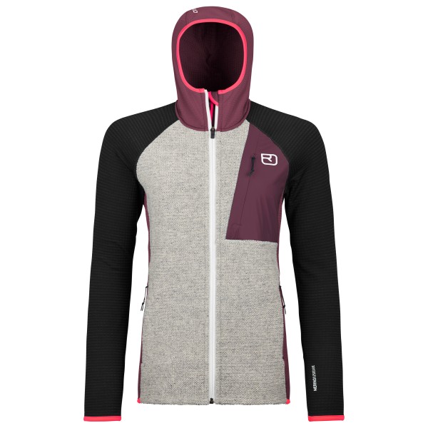 Ortovox - Women's Fleece Grid Plus Classic Knit Hoody - Fleecejacke