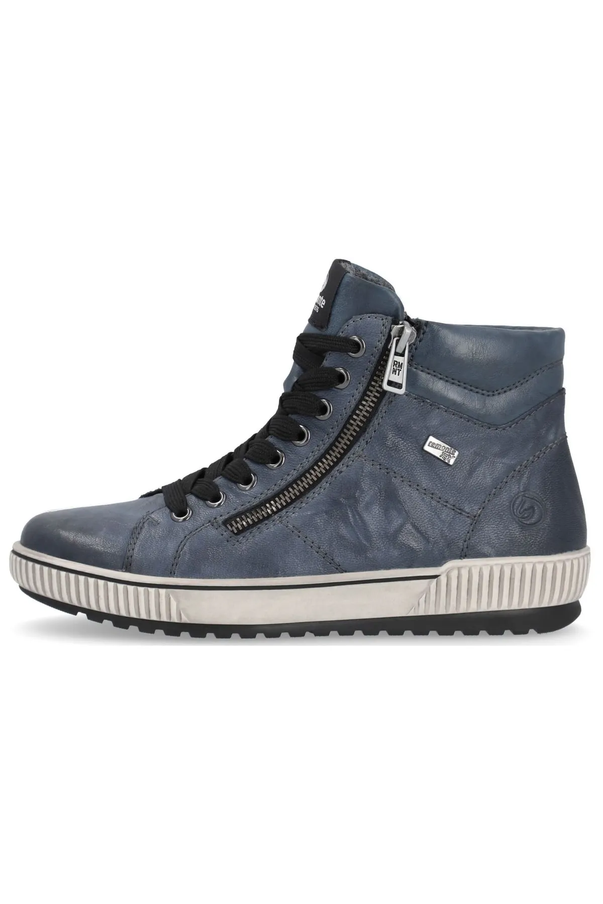Remonte  Stiefelette - Blau - Flacher Absatz