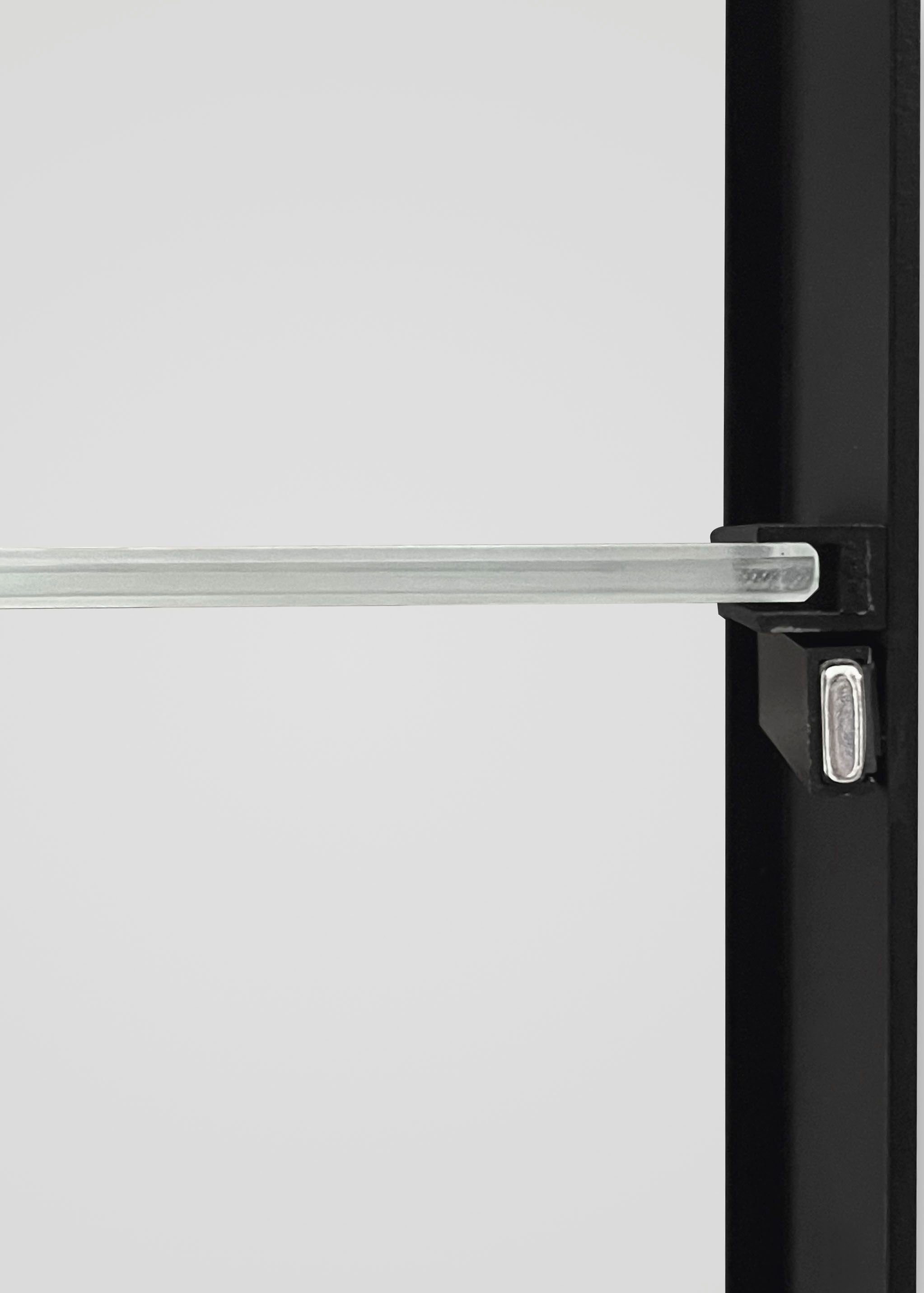 Talos Badezimmerspiegelschrank oval, BxH: 40x60 cm, aus Alumunium und Echtglas, IP24