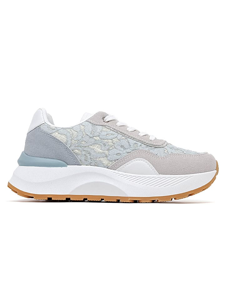 Sixth Sens Sneakers in Grau/ Hellblau günstig kaufen