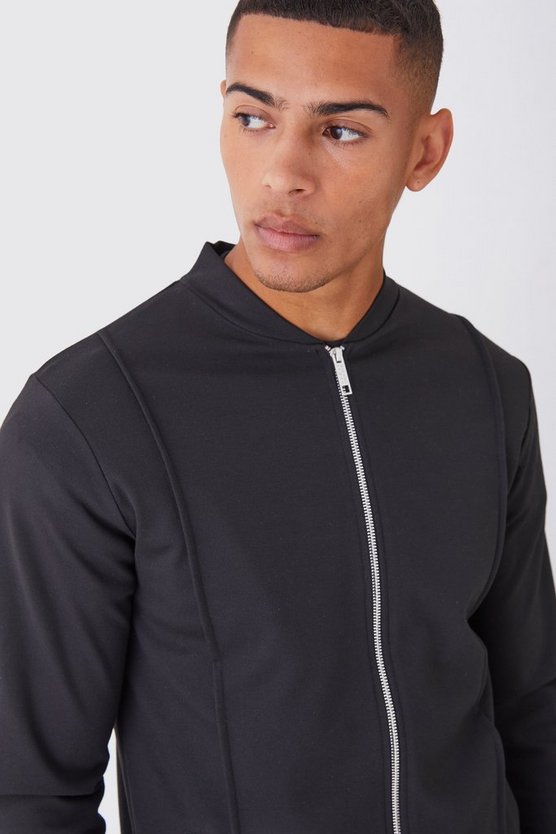 Slim-Fit Bomberjacke