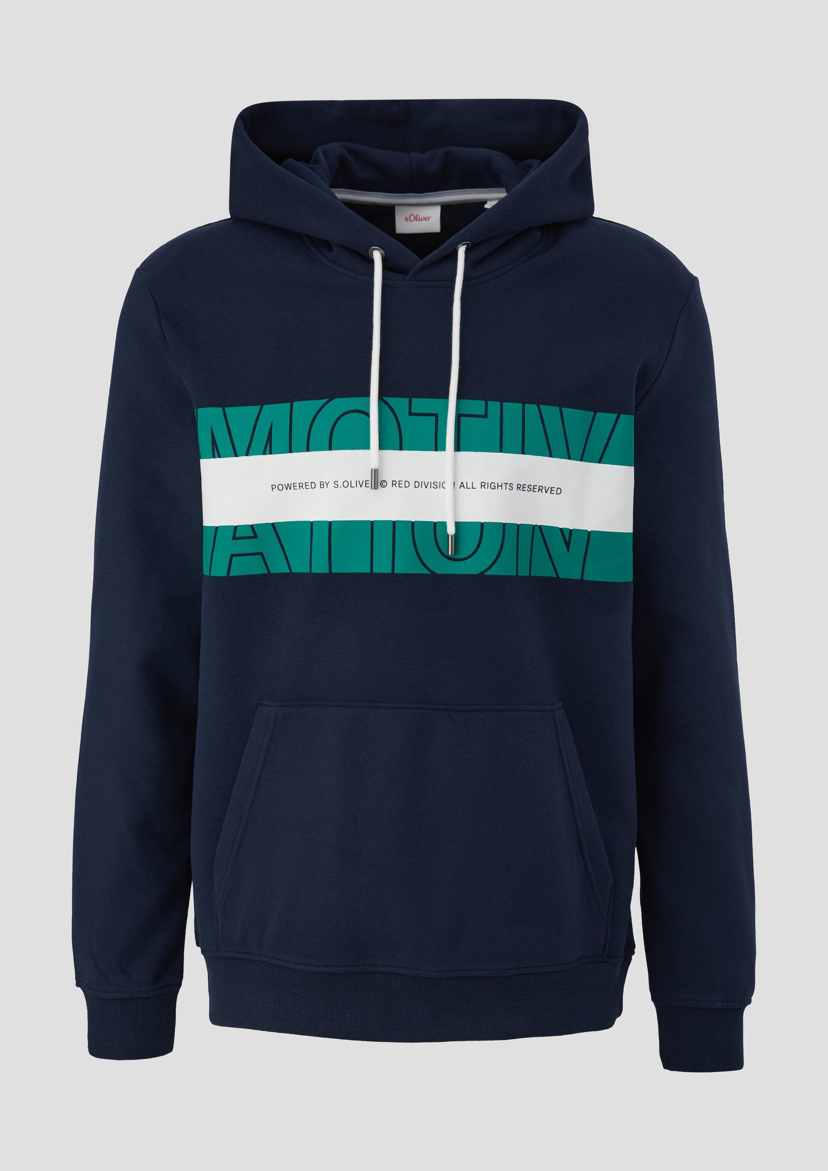 Kapuzenpullover mit Labelprint  2141490-59F1