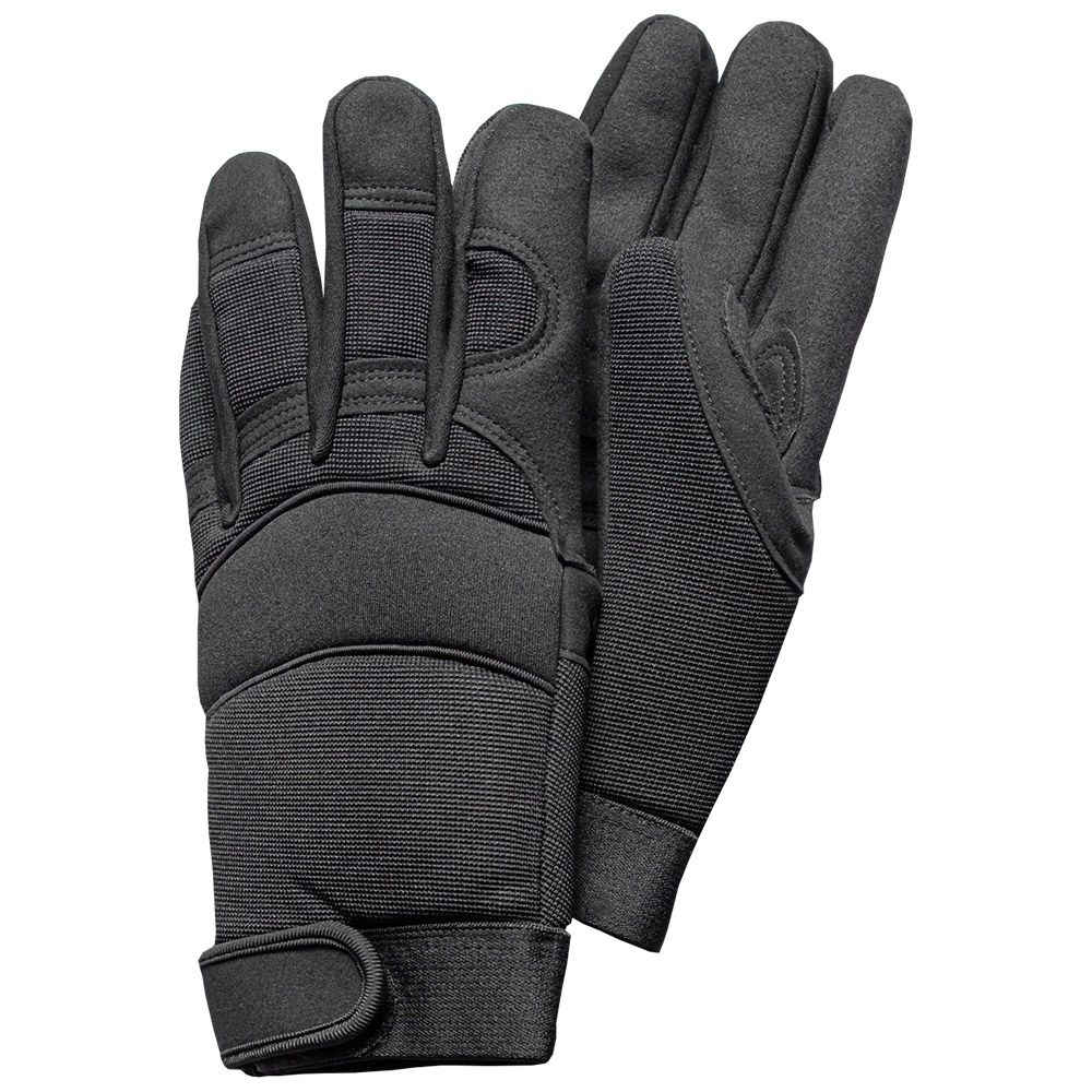 Kraft Werkzeuge Profi-Winter-Arbeitshandschuhe, Größe 9 - Schwarz