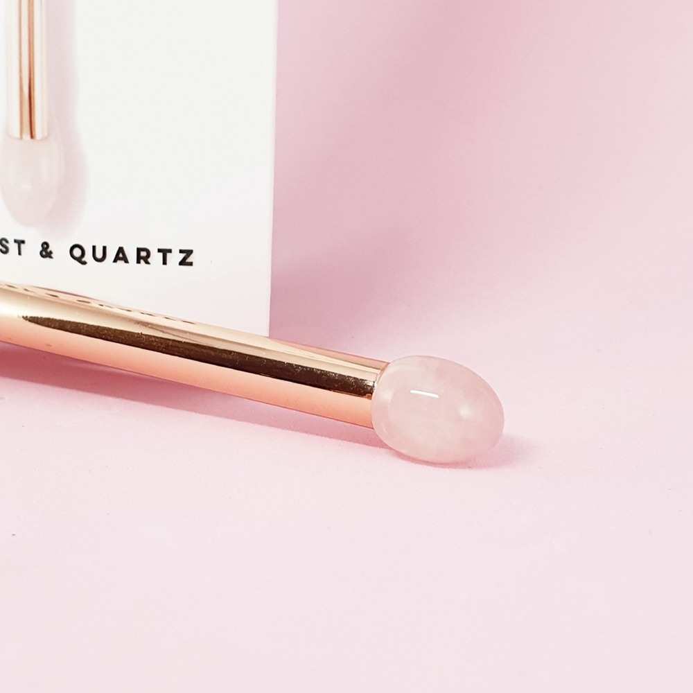 Lavay Paris Crystal Roller : Améthyste & Quartz Accessoire de Massage