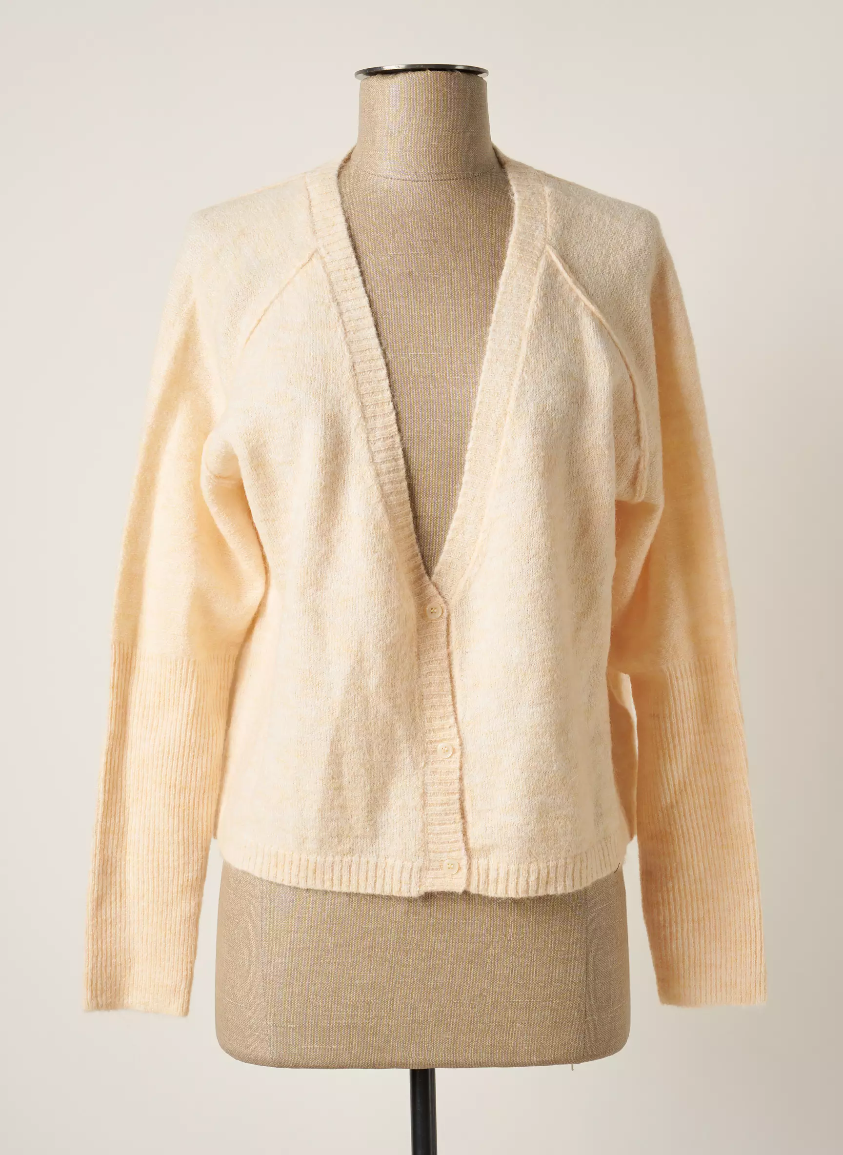 Grace Mila Cardigans Femme couleur beige