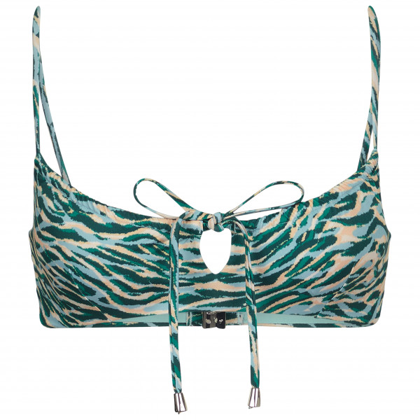 Seafolly - Women's Wild at Heart Drawstring Neck Bralette - Bikini-Top