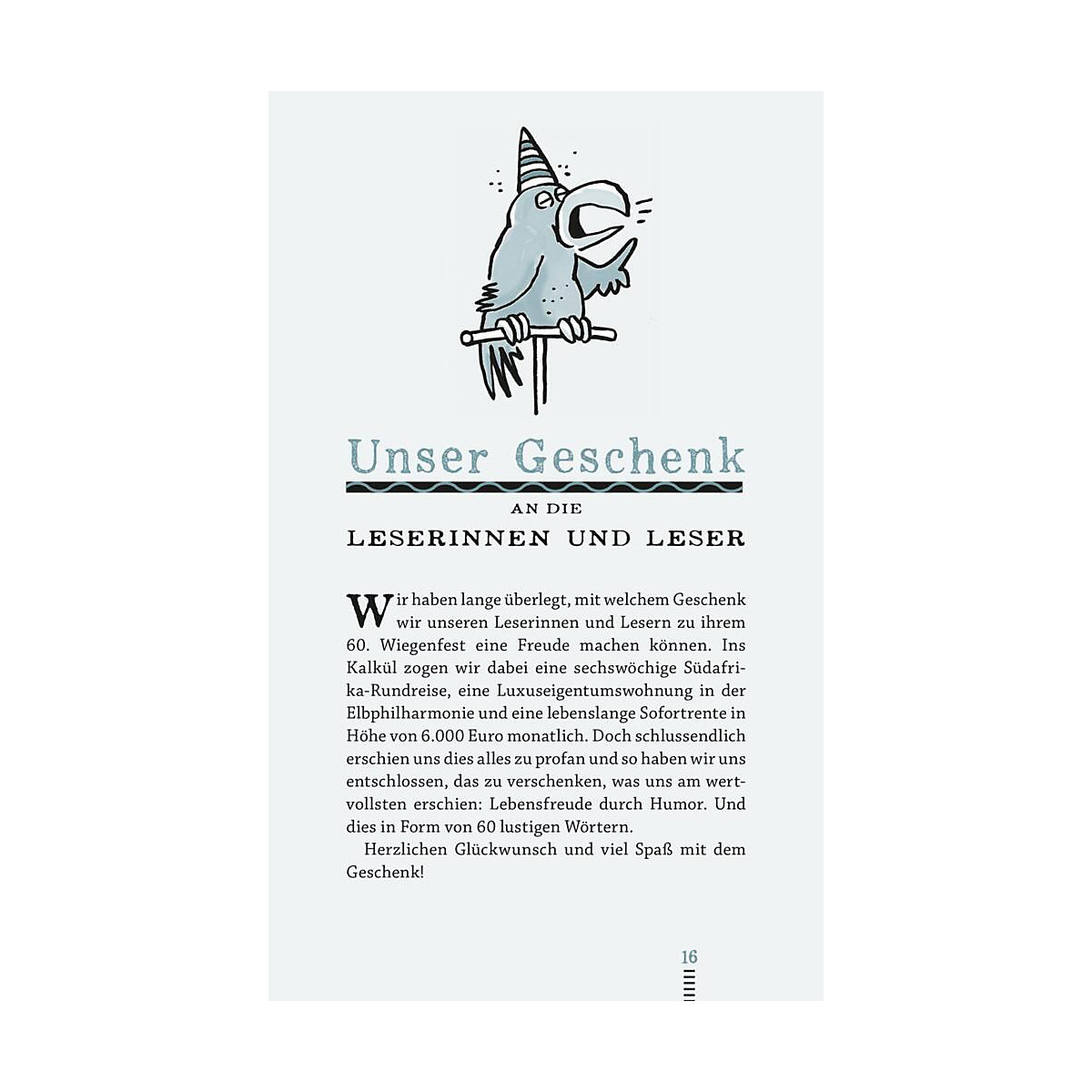 Das böse Buch zum 60.
