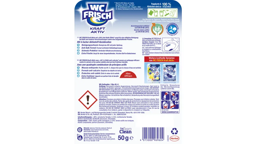 WC FRISCH Kraft-Aktiv Frische Brise