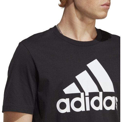 HERREN SHIRT ESSENTIALS SINGLE JERSEY BIG LOGO