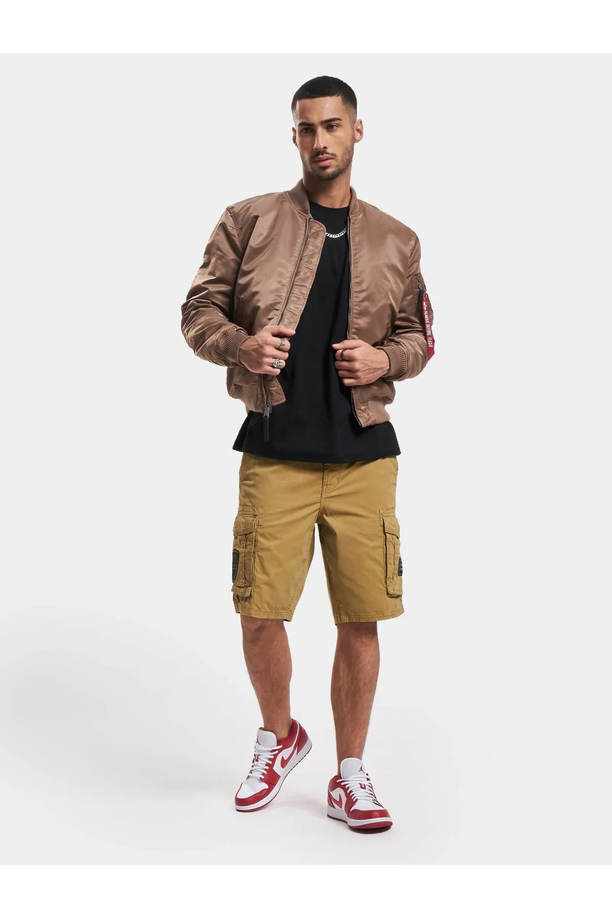 Alpha Industries  Herren Alpha Industries MA-1 VF 59 Reflektierende Camo Bomberjacke