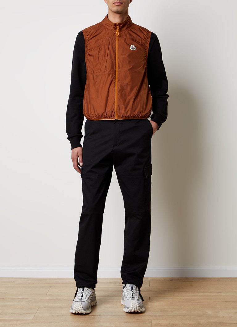 Canotta senza maniche Moncler Arashi con logo